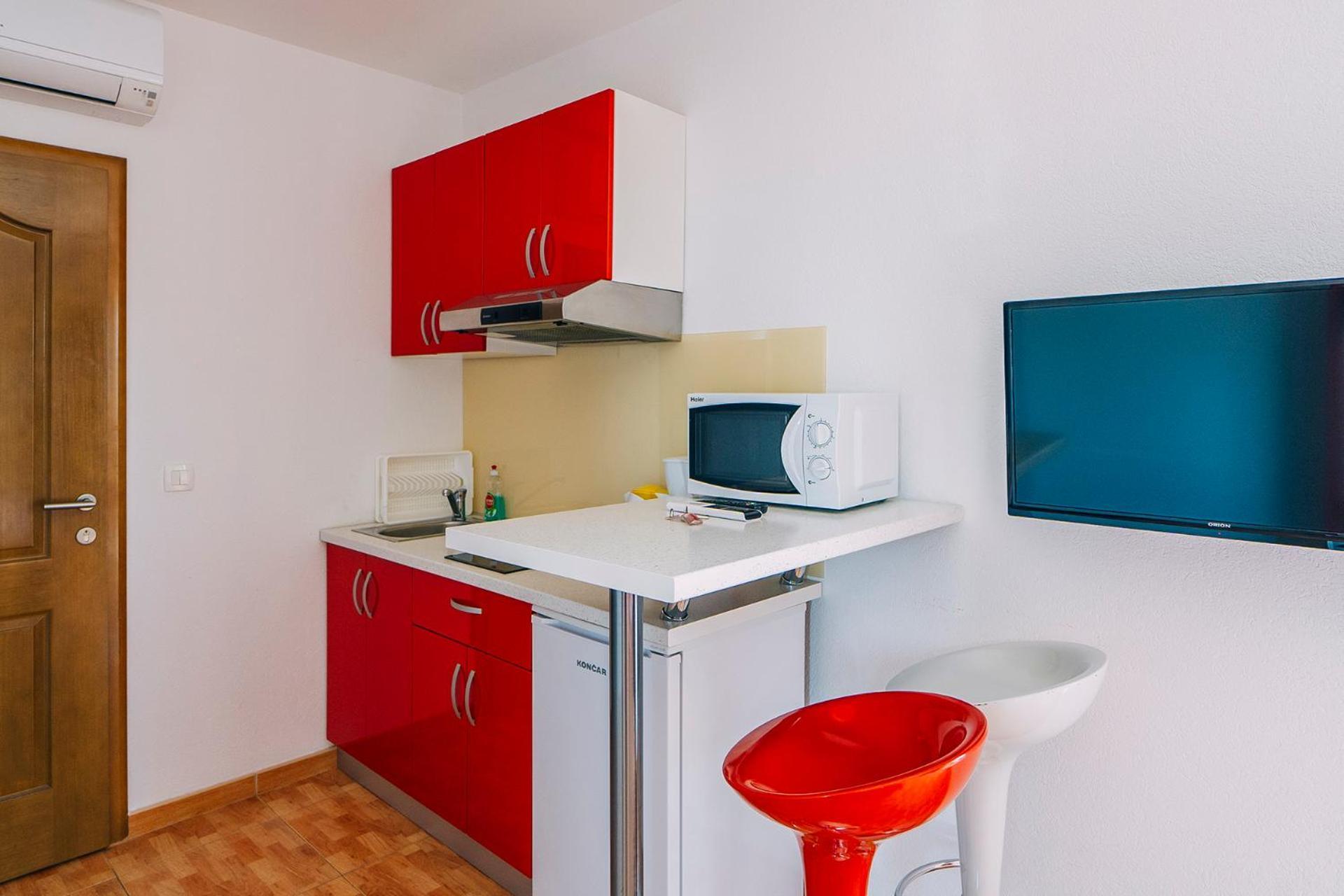 Ferienwohnung Luxur Centar With Sea View Terrace Baška Voda Exterior foto