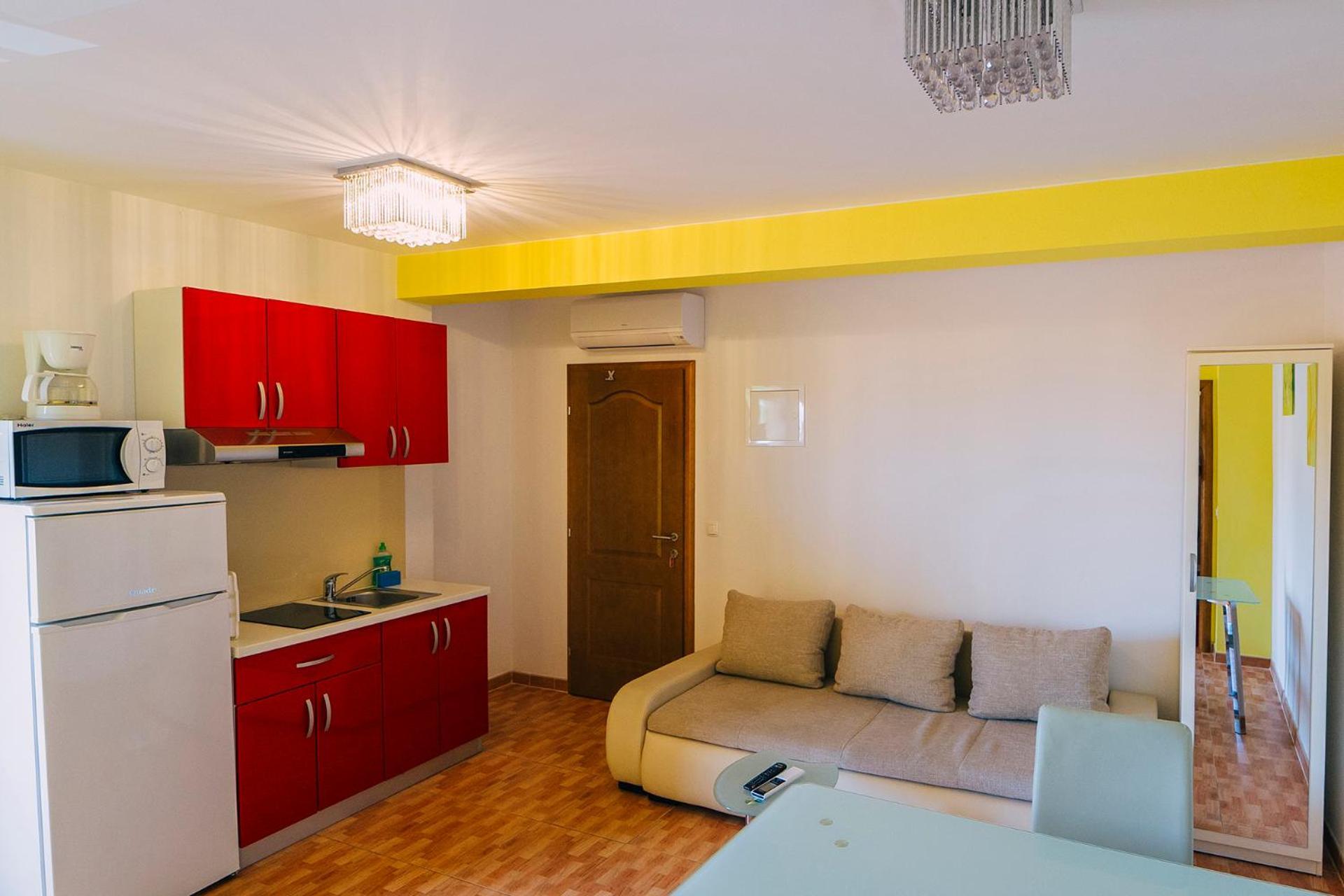 Ferienwohnung Luxur Centar With Sea View Terrace Baška Voda Exterior foto