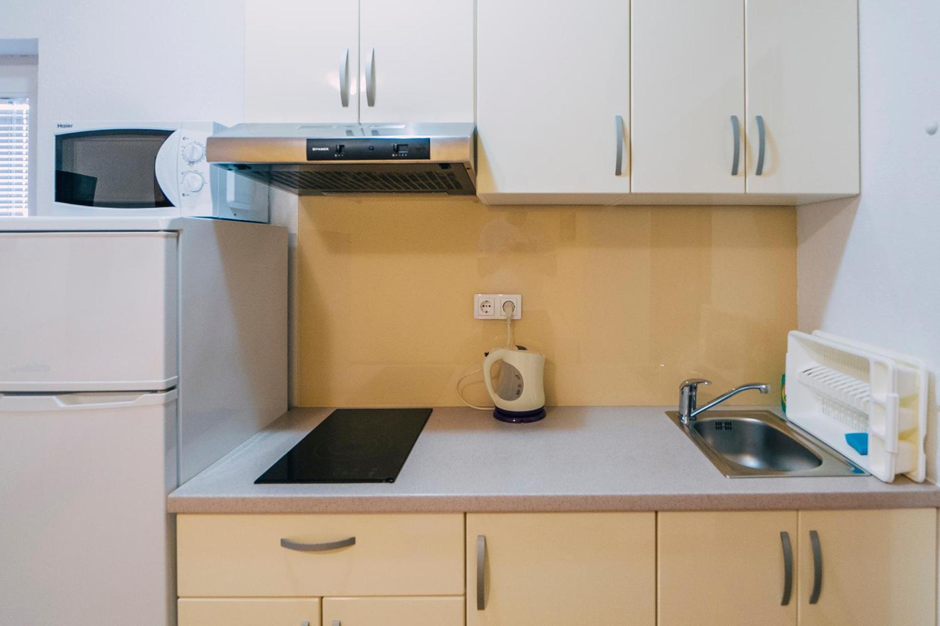 Ferienwohnung Luxur Centar With Sea View Terrace Baška Voda Exterior foto