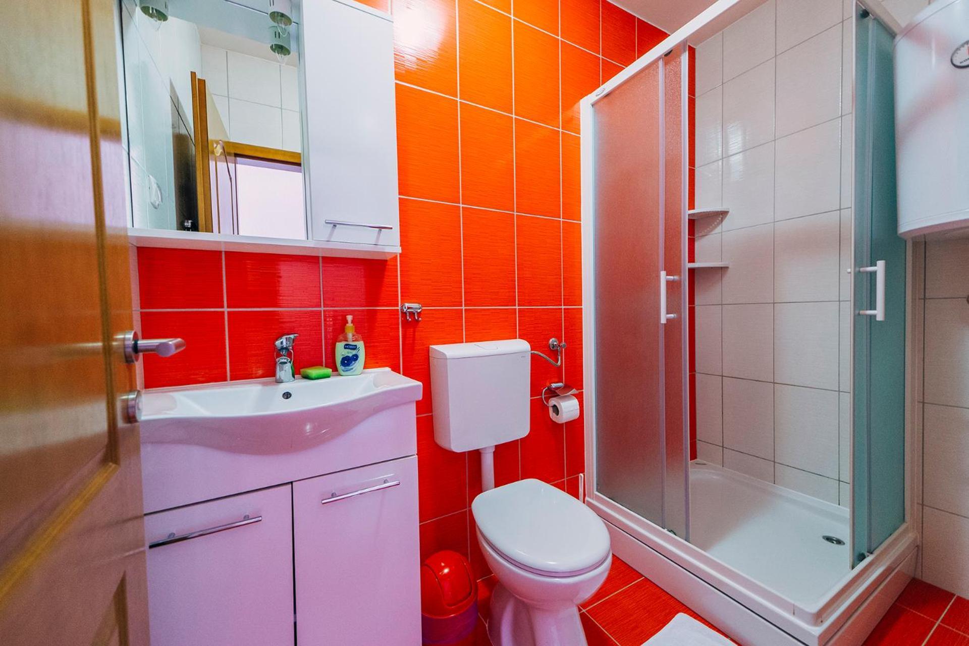 Ferienwohnung Luxur Centar With Sea View Terrace Baška Voda Exterior foto