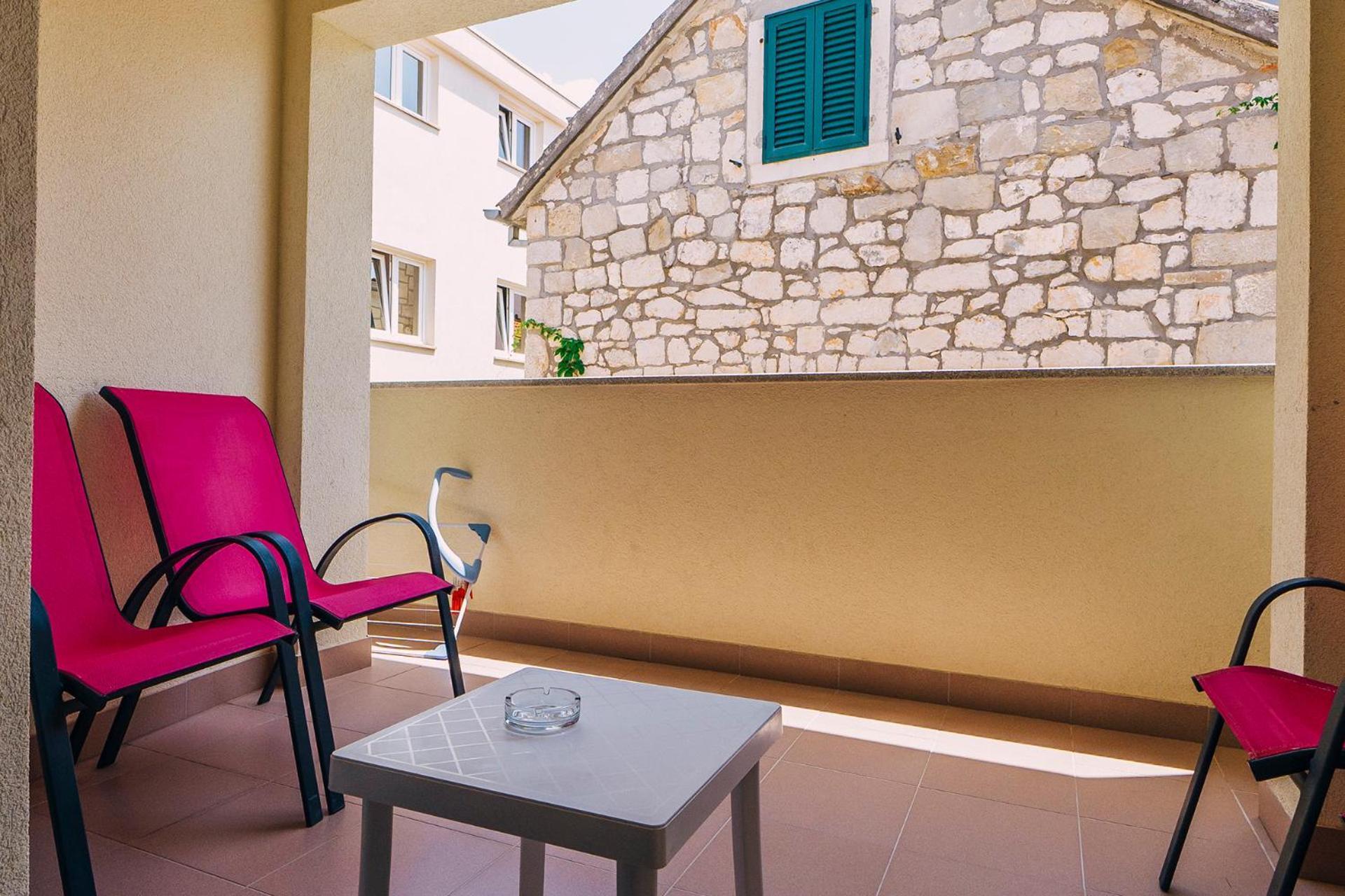 Ferienwohnung Luxur Centar With Sea View Terrace Baška Voda Exterior foto
